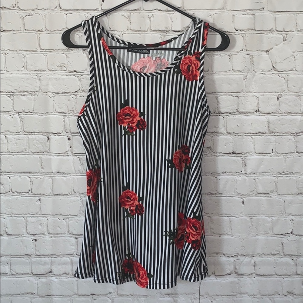 Floral top (maternity)